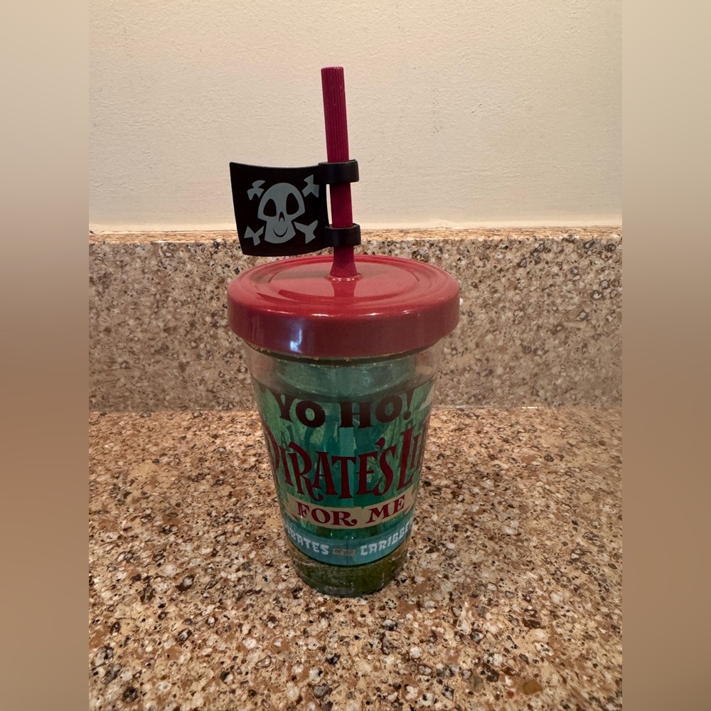Kid’s Disney Pirate's Life Tumbler with Red Lid and Straw